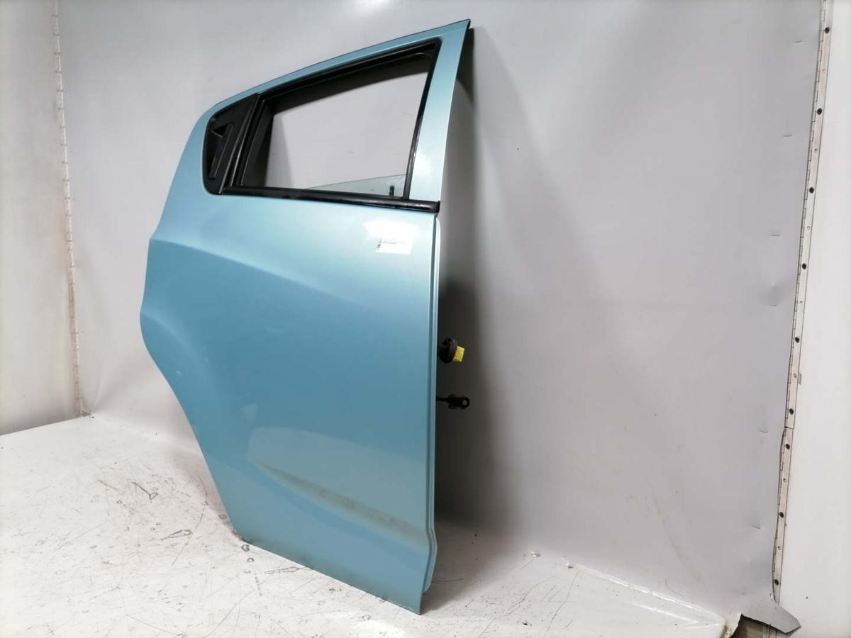 Chevrolet Spark original T&uuml;r hinten rechts GJS Ice Teal Rohbau Bj.2012